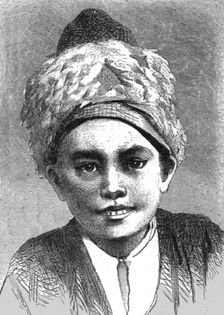 Young Tartar of Lazestan; Adventures in Lazestan 1875. Creator: Frederick A. Lyons