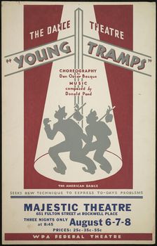 Young Tramps, New York, 1936. Creator: Unknown