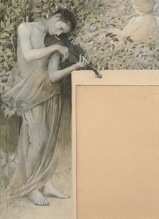 Young violin player