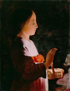 Young Virgin Mary, c1640. Creator: Georges de la Tour