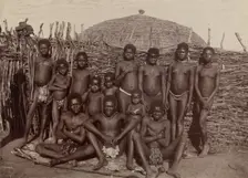 Young Zulus, about 1860-1880. Creator: Unknown