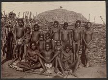 Young Zulus, about 1860-1880. Creator: Unknown