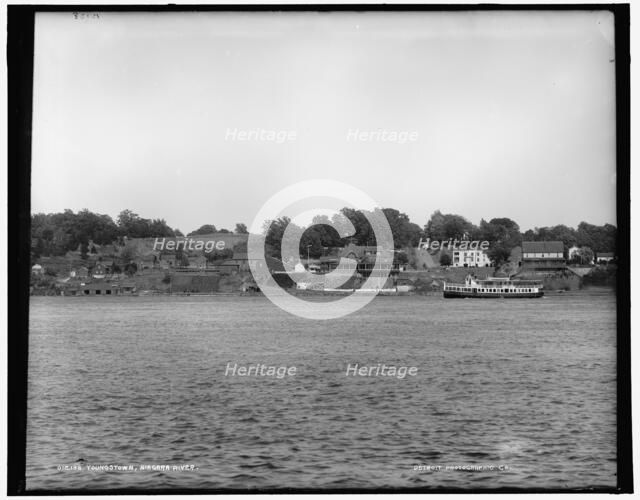 Youngstown, Niagara River, between 1890 and 1901. Creator: Unknown.