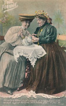 Your Fortune - Fortells a letter which contains a proposal, you will accept & good fortune will fol