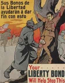 Your Liberty Bond will help stop this, 1917. Creator: Fernando Amorsolo