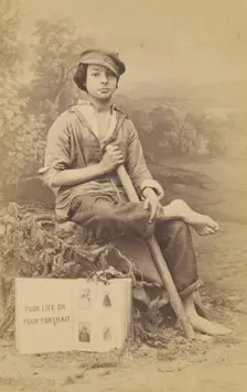 \Your Life or Your Portrait\, about 1870. Creator: Unknown
