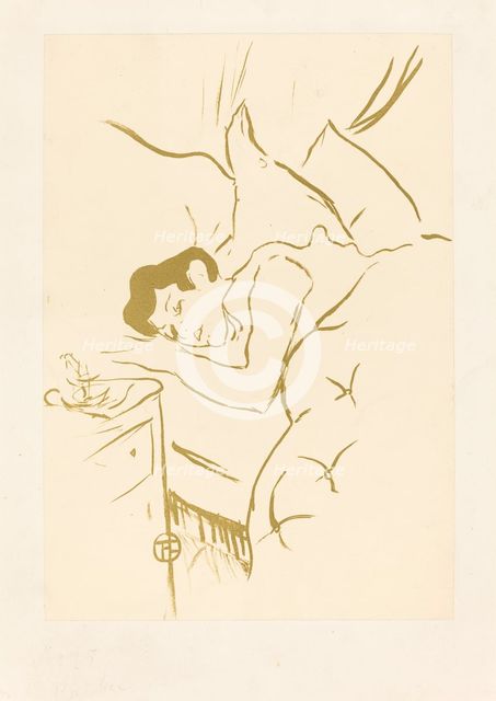 Your Mouth (Ta bouche), 1893. Creator: Henri de Toulouse-Lautrec.