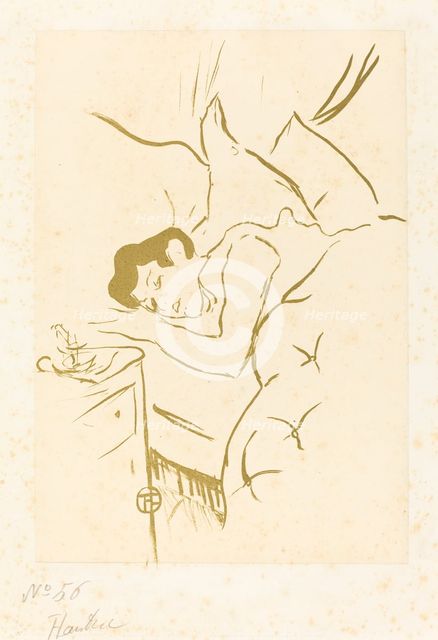 Your Mouth (Ta bouche), 1893. Creator: Henri de Toulouse-Lautrec.