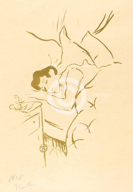 Your Mouth (Ta bouche), 1893. Creator: Henri de Toulouse-Lautrec.