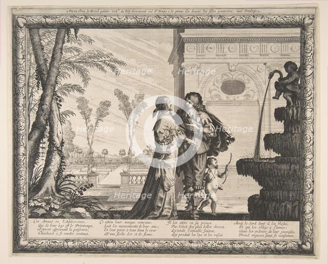 Youth, 1636. Creator: Abraham Bosse.