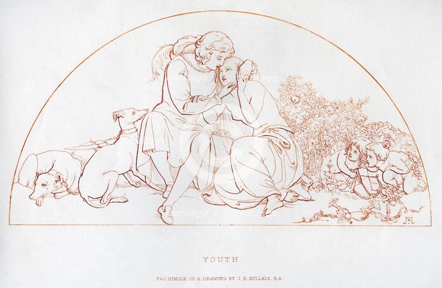 'Youth', 19th century.Artist: John Everett Millais