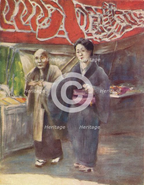 'Youth and Age', c1887, (1901). Artist: Mortimer L Menpes.