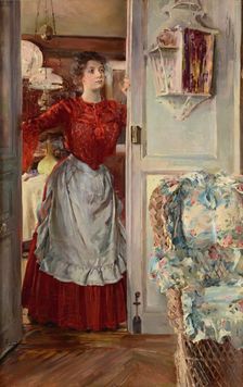 Youth in a Doorway, c1895. Creator: Emilio Sala