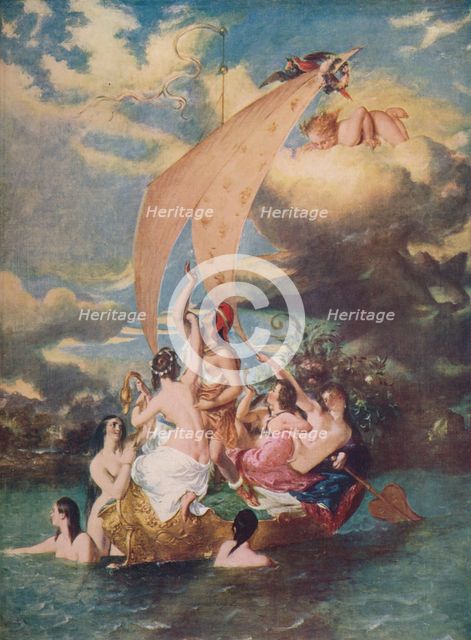 'Youth on the Prow and Pleasure at the Helm',1830-32, (c1915). Artist: William Etty.