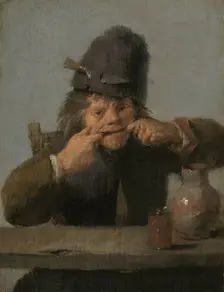 Youth Making a Face, c. 1632/1635. Creator: Adriaen Brouwer