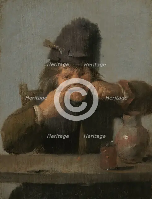 Youth Making a Face, c. 1632/1635. Creator: Adriaen Brouwer.