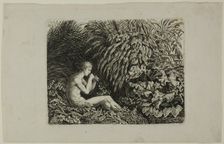 Youth Playing Pipes of Pan, 1800. Creator: Carl Wilhelm Kolbe the elder
