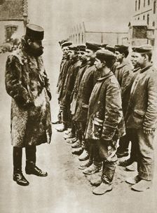 Youthful German prisoners of war, World War I, 1918