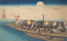 Yodogawa, ca. 1834., ca. 1834. Creator: Ando Hiroshige