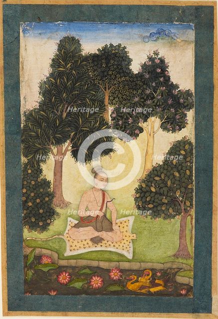 Yogini in the forest, c1620. Artist: Unknown.