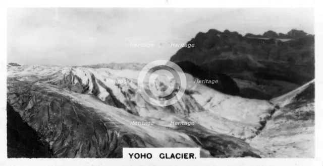 Yoho Glacier, Rocky Mountains, Canada, c1920s. Artist: Unknown