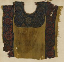 Yoke (Tunic), Egypt, Roman period (30 B.C.- 641 A.D.), 1st/5th century. Creator: Unknown