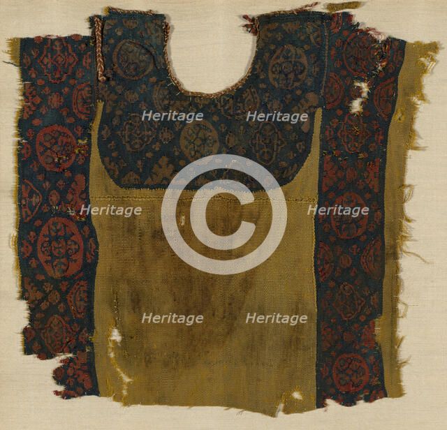 Yoke (Tunic), Egypt, Roman period (30 B.C.- 641 A.D.), 1st/5th century. Creator: Unknown.