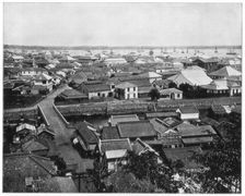 Yokohama, Japan, late 19th century. Artist: John L Stoddard