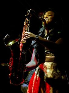 Yolanda Brown, Imperial Wharf Jazz Festival, London, 2009. Artist: Brian O'Connor