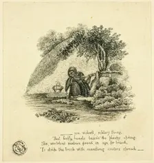...Yon Widow'd Solitary Thing, 1833. Creator: Unknown