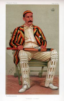 Yorkshire Cricket 1892. Artist: Spy
