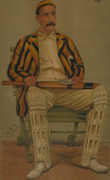 Yorkshire Cricket 1892. Creator: Sir Leslie Matthew Ward