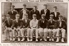 Yorkshire Cricket Team, 1922