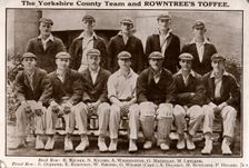 Yorkshire Cricket Team, 1922