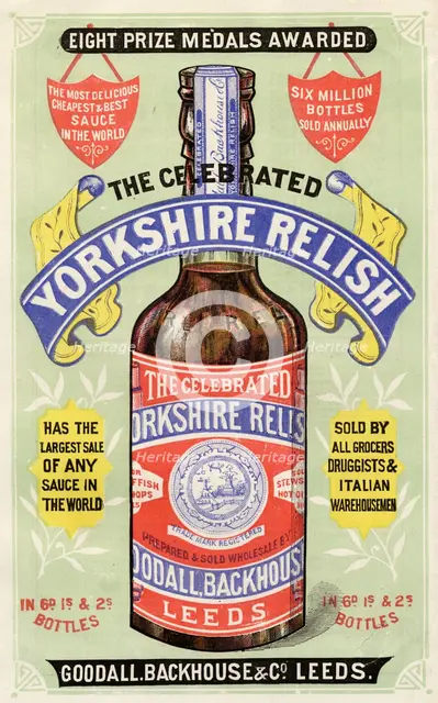 Yorkshire Relish, 19th century. Artist: Unknown