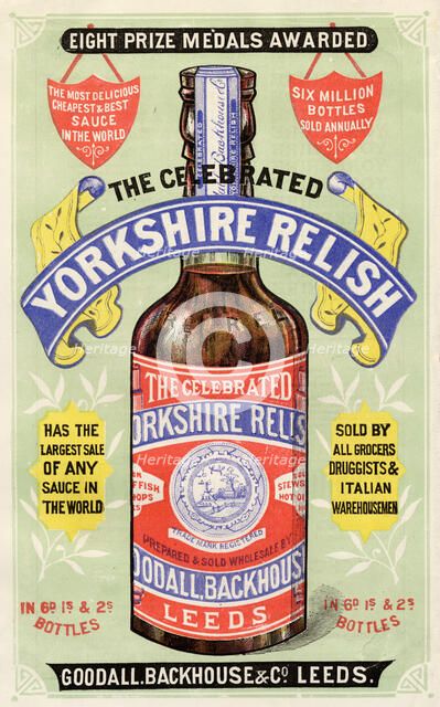 Yorkshire Relish, 19th century. Artist: Unknown