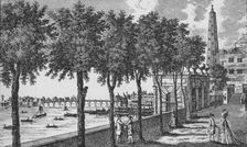 York Watergate, Westminster, 1784 (1911). Artist: Alexander Hogg