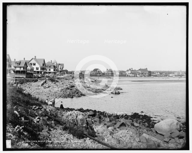 York Beach from Concordville, Maine, c1901. Creator: Unknown.