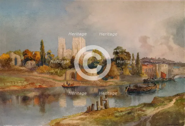 'York', c1901, (1938). Artist: Richard Henry Wright.