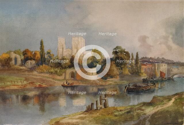 'York', c1901, (1938). Artist: Richard Henry Wright.