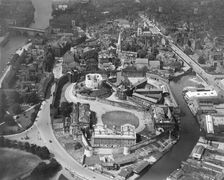 York Castle, North Yorkshire, 1926. Artist: Aerofilms