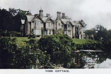 York Cottage, Sandringham, Norfolk 1937. Creator: Unknown