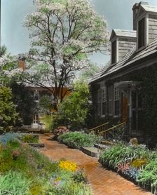 "York Hall," Captain George Preston Blow house, Route 1005 and Main Street, Yorktown, Virginia, 1929 Creator: Frances Benjamin Johnston