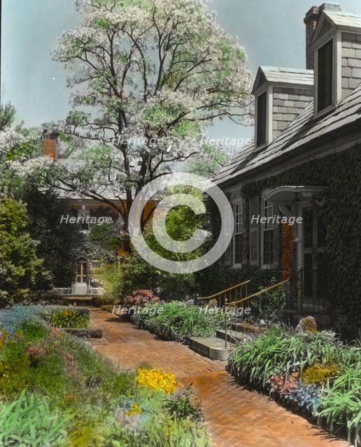 "York Hall," Captain George Preston Blow house, Route 1005 and Main Street, Yorktown, Virginia, 1929 Creator: Frances Benjamin Johnston.