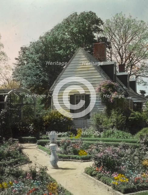 "York Hall," Captain George Preston Blow house, Route 1005 and Main Street, Yorktown, Virginia, 1929 Creator: Frances Benjamin Johnston.