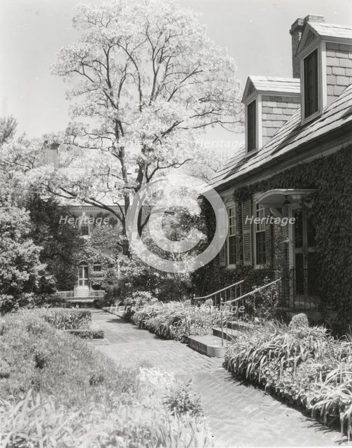 "York Hall," Captain George Preston Blow, Route 1005 and Main Street, Yorktown, Virginia, 1929. Creator: Frances Benjamin Johnston.