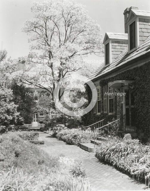 "York Hall," Captain George Preston Blow, Route 1005 and Main Street, Yorktown, Virginia, 1929. Creator: Frances Benjamin Johnston.