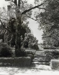 "York Hall," Captain George Preston Blow, Route 1005 and Main Street, Yorktown, Virginia, 1929. Creator: Frances Benjamin Johnston