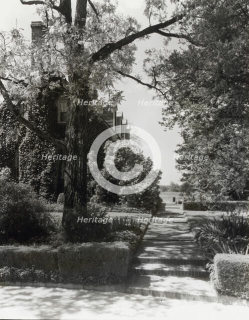 "York Hall," Captain George Preston Blow, Route 1005 and Main Street, Yorktown, Virginia, 1929. Creator: Frances Benjamin Johnston.