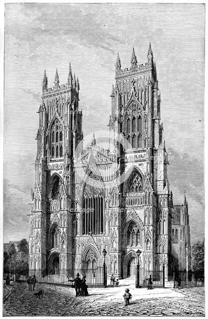York Minster, 1893. Artist: Unknown